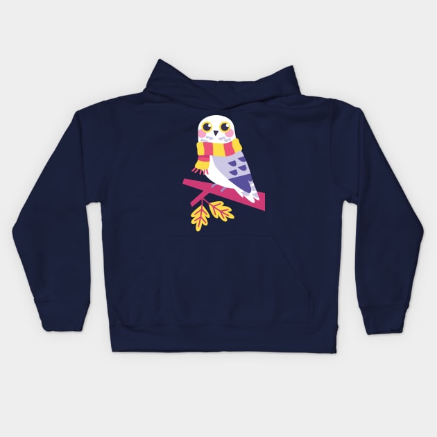 Hedwig Kids Hoodie by Mel Draws